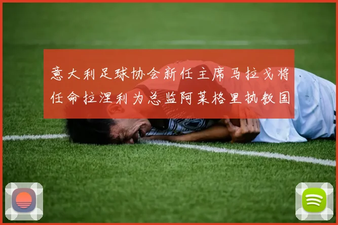 意大利足球协会新任主席马拉戈将任命拉涅利为总监阿莱格里执教国家队